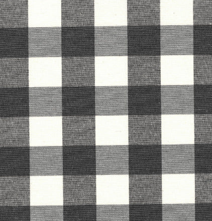 Produktbillede af Engholm Textiles Akryldug med antislip Marisa Grå Checks i metermål i premium kvalitet