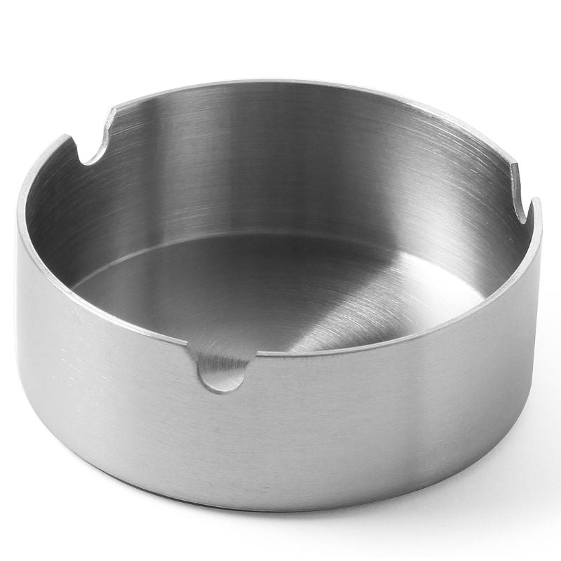 Produktbillede af Stabelbart Askebæger Rustfrit Stål 80x30 Mm på tilbud – premium kvalitet og detaljer