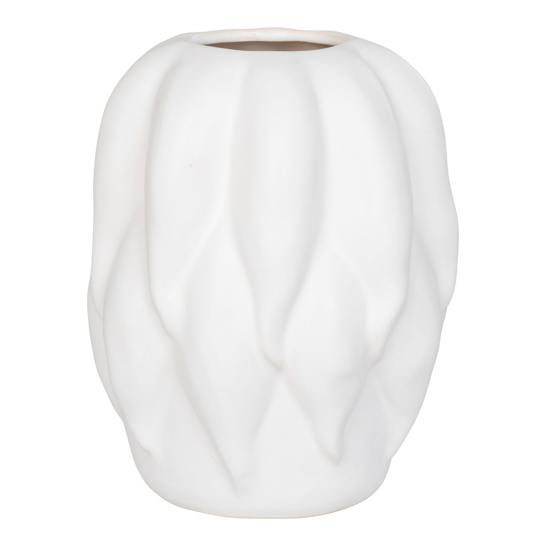 Produktbillede af HOUSE NORDIC  Vase keramik beige 19,5x19,5x26 cm i premium kvalitet