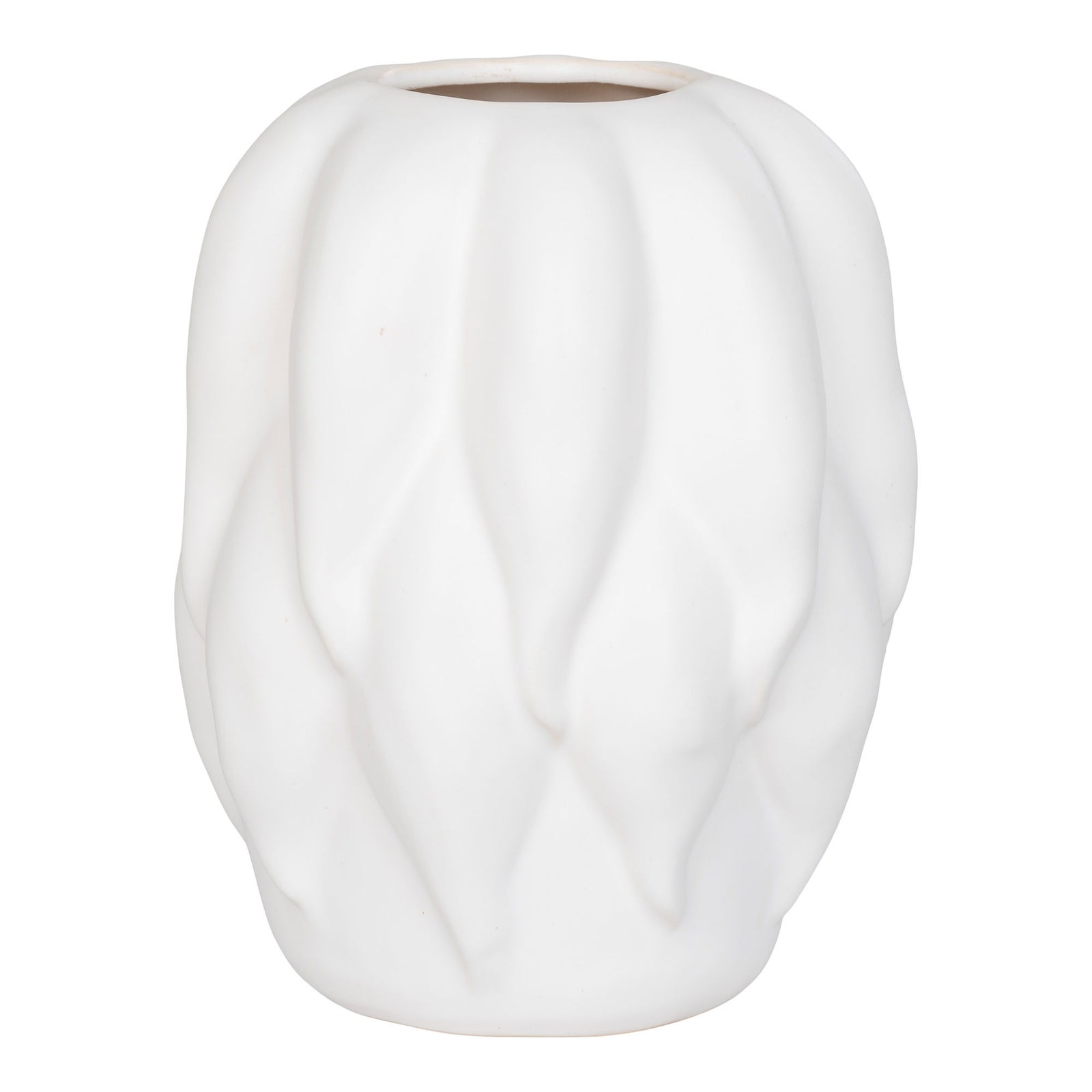 Produktbillede af HOUSE NORDIC  Vase keramik beige 19,5x19,5x26 cm i premium kvalitet