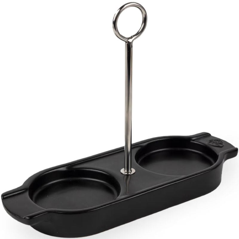 Produktbillede af Peugeot Linea Keramisk Bakke Med Håndtag Satin Sort på tilbud i premium kvalitet