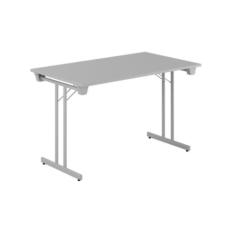 Produktbillede af Dinner Style 120x70cm Sammenklappeligt bord Grå-grå på tilbud