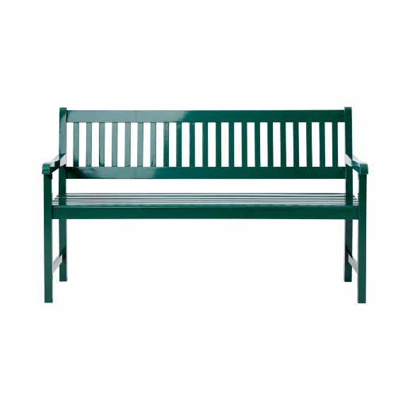 Produktbillede af CINAS ORIGINAL BRIGHTON BÆNK 3 PERS MAHOGNY/GRØN 150 i premium kvalitet