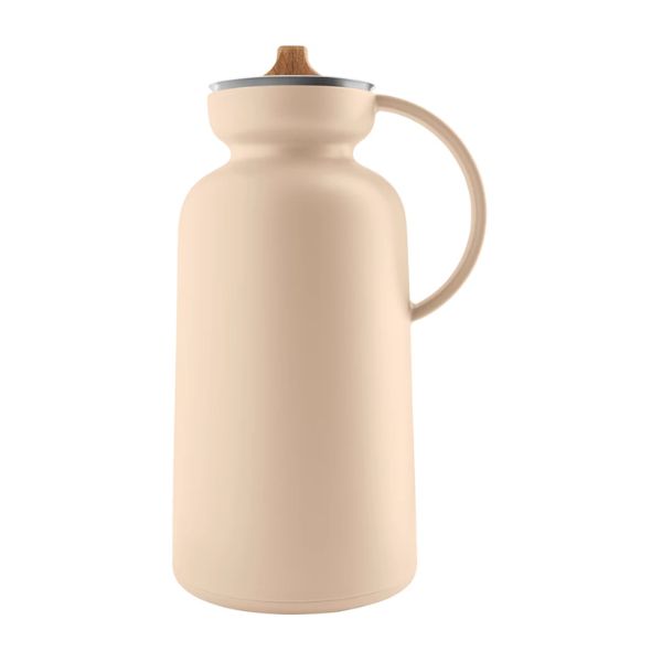 Produktbillede af Eva Solo Silhouette Termokande Beige 1 Ltr. på tilbud – premium kvalitet og detaljer