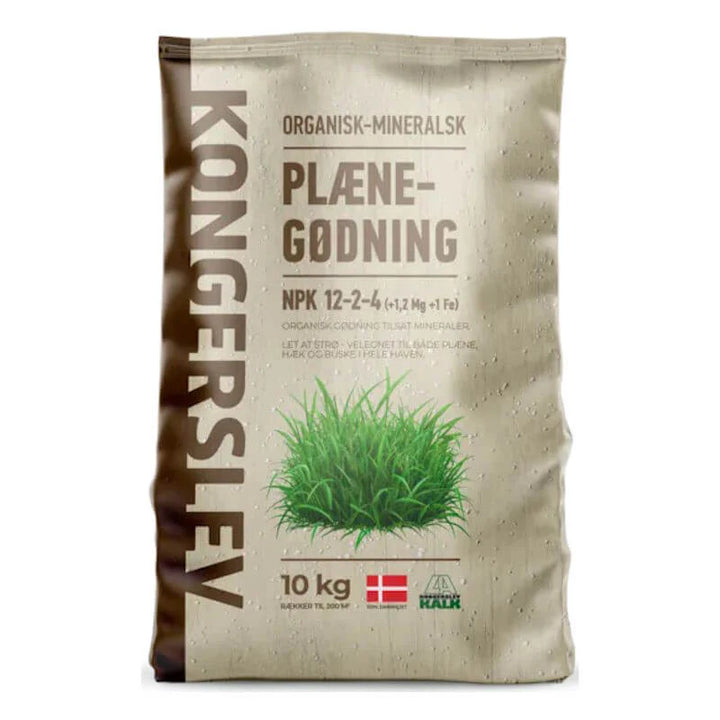 Delorganisk plænegødning 10 kg NPK 12-3-5