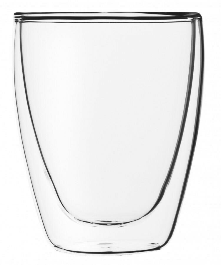 Produktbillede af Cappuccinoglas Dobbeltvægget Lounge 0,23l på tilbud i brug
