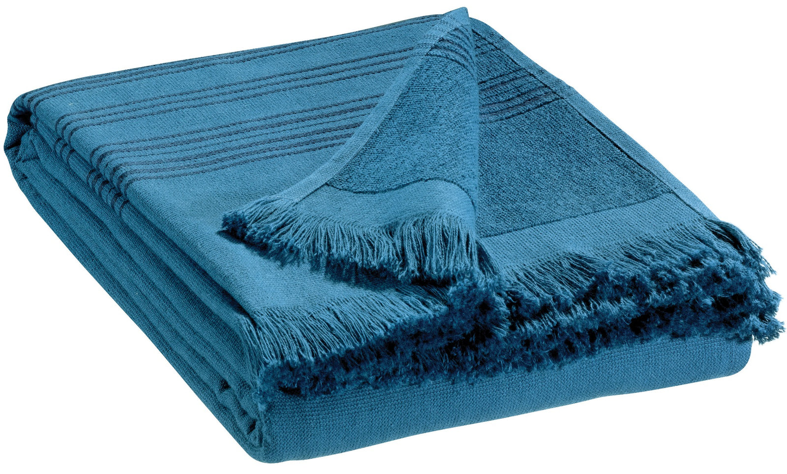 Produktbillede af Cancun Strandhåndklæde 90 x 180 cm Acier på tilbud i høj kvalitet