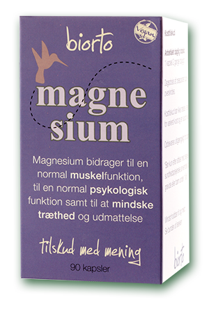Produktbillede af Biorto Magnesium Citrat Vitality 90 kaps. på tilbud