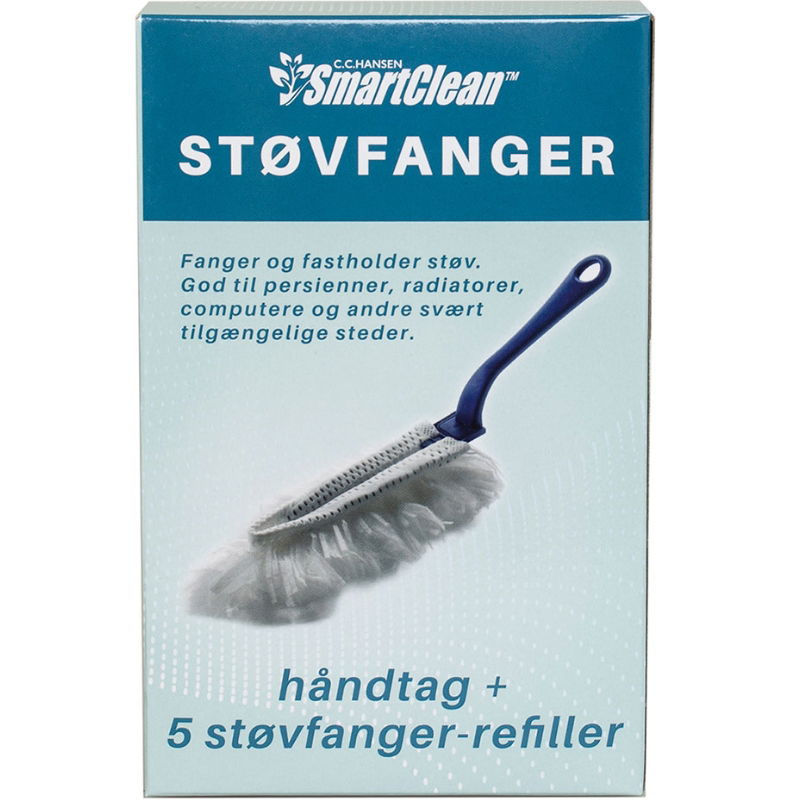 Produktbillede af Støvfanger Håndtag Inkl. 5 Refills Smartclean Cc Hansen på tilbud i premium kvalitet