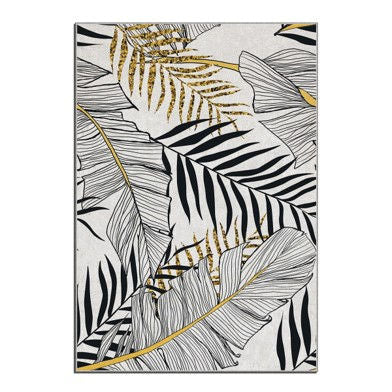 TEPPI ALHO gulvtæppe m. mønster rektangulær multifarvet polyester 120x180