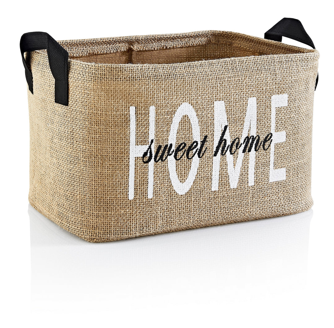 NORDVÄRK YLC479 filtkurv m. hank rektangulær lysebrun jute