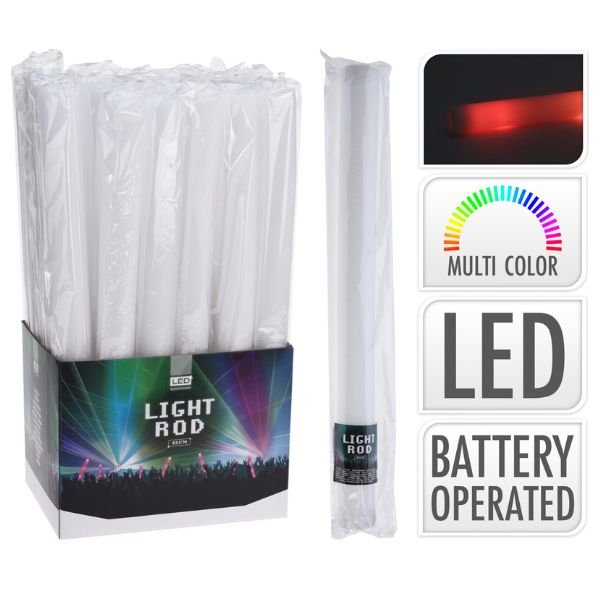 Skumstav Med Led 47cm (1 Styks) ✔ Kæmpe udvalg i  Barlife ✔ Billig fragt og hurtig levering 2 - 5 hverdage - Varenummer: BAR-709093 / Ean: '8719987328237 på lager - Udsalg på Fest | Fest Tilbehør | LED tilbehør Spar op til 67% - Over 1247 kendte brands på udsalg