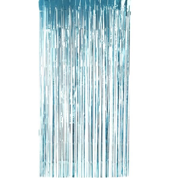 Festgardin 200x100cm Blå ✔ Kæmpe udvalg i  Barlife ✔ Billig fragt og hurtig levering 2 - 5 hverdage - Varenummer: BAR-709106 / Ean: &