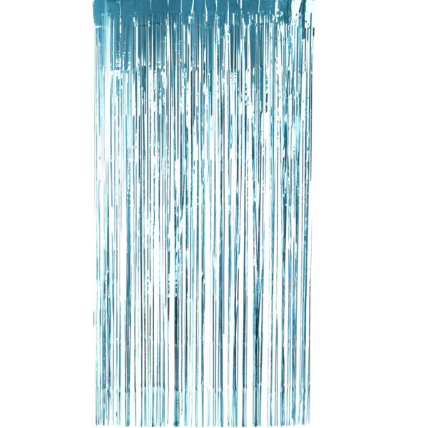 Produktbillede af Festgardin 200x100cm Blå på tilbud – premium kvalitet og detaljer