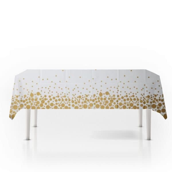 Dug 130x220cm Guld ✔ Kæmpe udvalg i  Barlife ✔ Billig fragt og hurtig levering 2 - 5 hverdage - Varenummer: BAR-709110 / Ean: &