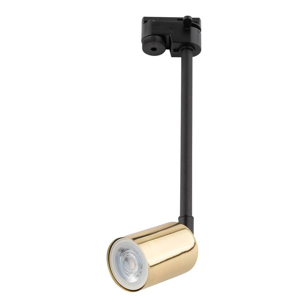 TK Tracer Long loftlampe guld og sort metal