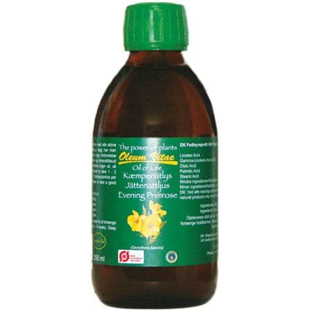 Se Oil of life Kæmpenatlysolie Ø &bull; 250 ml. DATOVARE 08/2023 ❤ Kæmpe udvalg i Blandet ❤ Hurtig levering: 1 - 2 Hverdage samt billig fragt - Varenummer: HG-9376-05/2023 og barcode / Ean: '5704783000213 på lager - Udsalg på Sundhed Spar op til 59% - Over 454 design mærker på udsalg