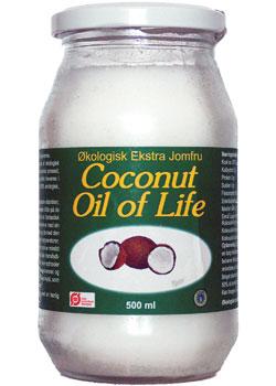 Produktbillede af Oil Of Life Kokosolie Ø 500ml. på tilbud