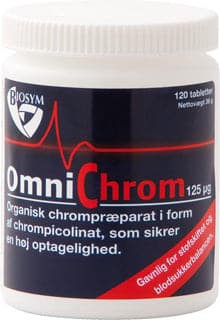 Stort online udvalg i BioSym OmniChrom 120 tab. ❤ Biosym ❤ Hurtig levering: 1 - 2 Hverdage og gratis fragt v/køb over 295 kr. GLS til pakkeshop ❤ Varenummer: HG-16634 og barcode / Ean: 5705380167583 på lager - Kæmpe udvalg i Sundhed - Over 350 kendte brands på udsalg