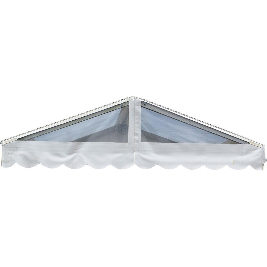 Produktbillede af Gavltrekant panorama 12 meter v. PVC på tilbud