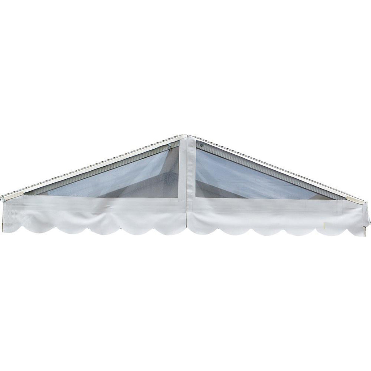 Produktbillede af Gavltrekant panorama 12 meter v. PVC på tilbud
