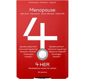 Produktbillede af 4HER Menopause (60 tabl) på tilbud i brug