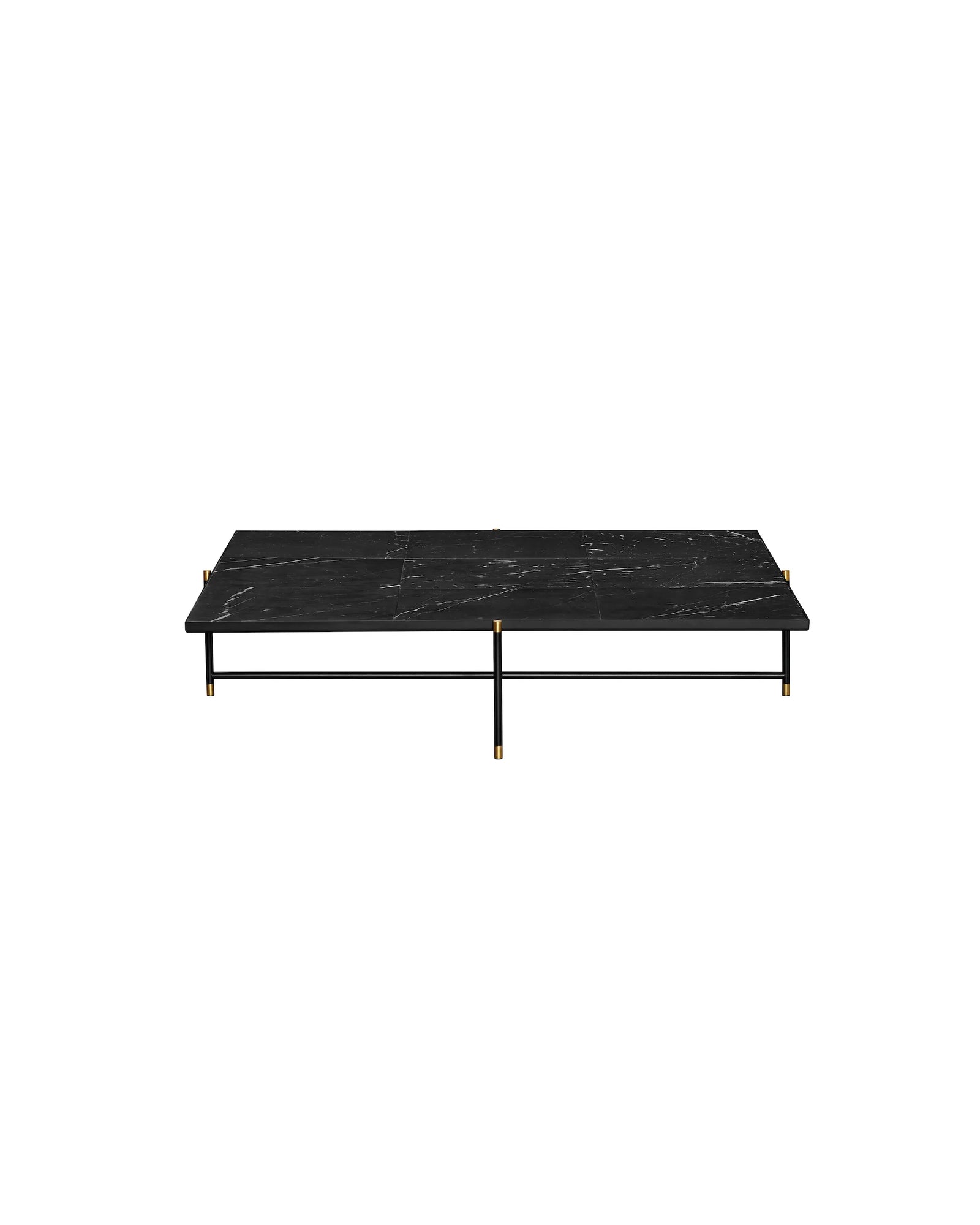 Produktbillede af HANDVÄRK COFFEE TABLE BRASS FRAME 140 i premium kvalitet