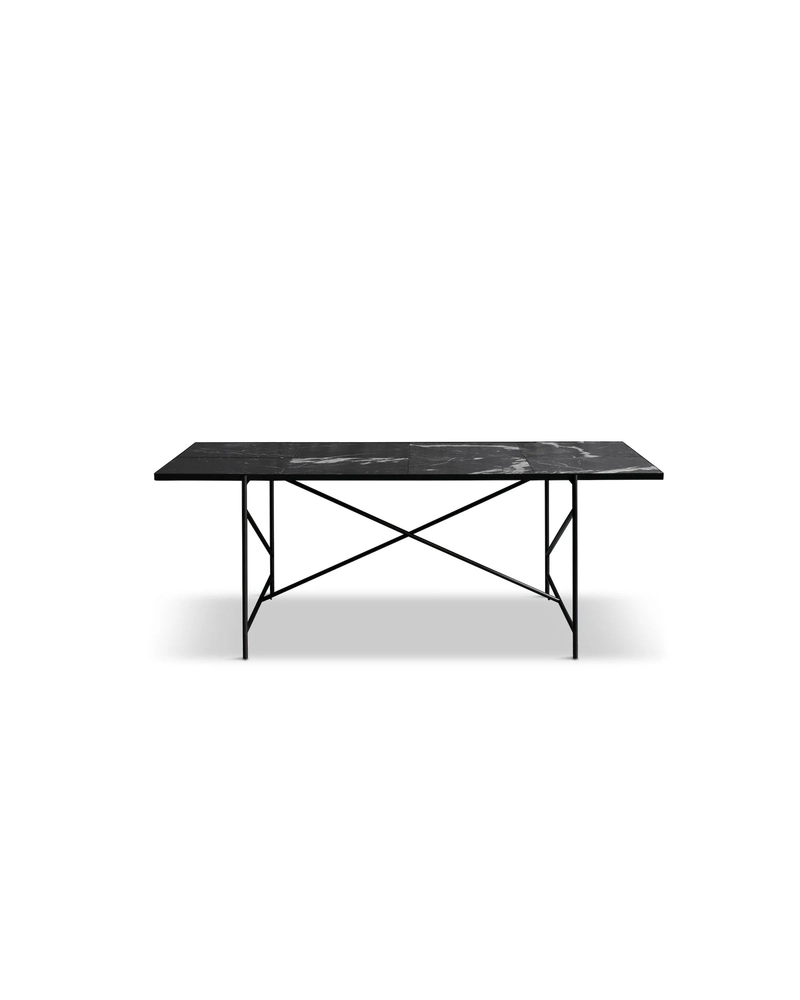 Produktbillede af HANDVÄRK DINING TABLE BLACK FRAME 185 i premium kvalitet