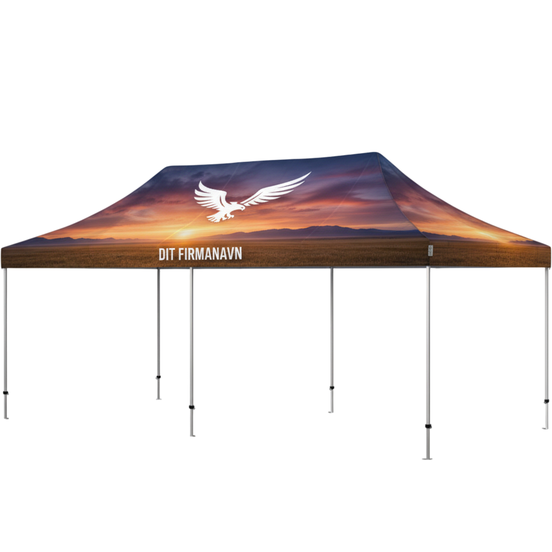 Produktbillede af Foldetelt Komplet 4x8m Premium Fullprint på tilbud