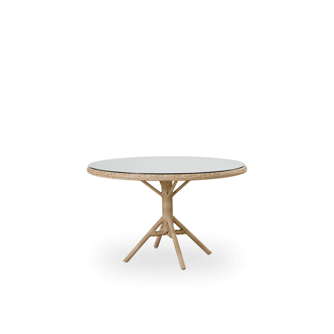 Produktbillede af SIKA DESIGN GRACE EXTERIOR HAVEBORD NATURAL INKL/GLASPLADE 120 i premium kvalitet