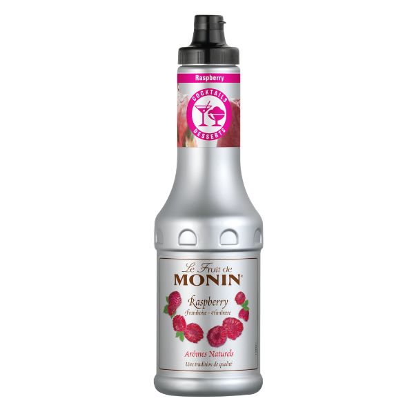Produktbillede af Monin Purémix Hindbær / Raspberry Fl 50 på tilbud i brug