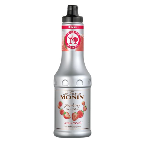 Produktbillede af Monin Purémix Jordbær / Strawberry Fl 50 på tilbud i brug