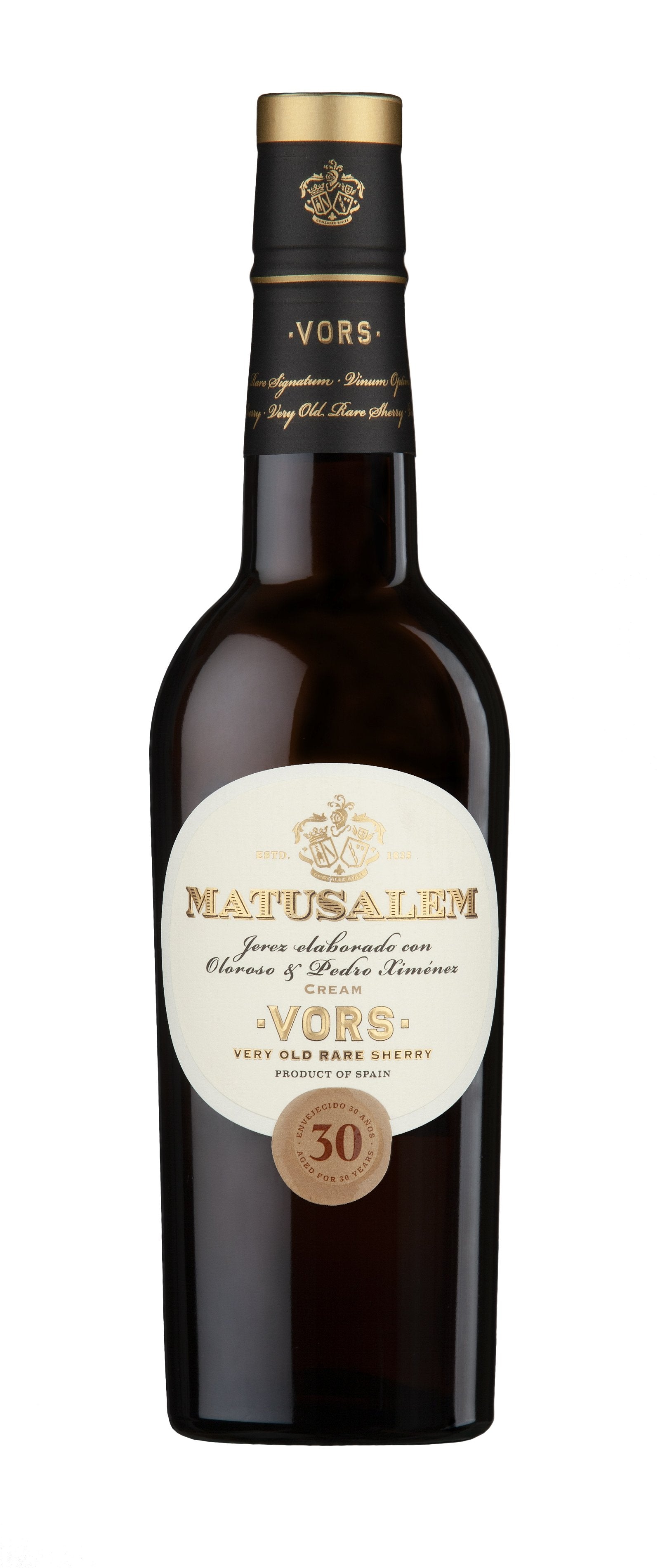 Matusalem Oloroso Sherry ✔ Kæmpe udvalg i  Gonzales Byass ✔ Billig fragt og hurtig levering 2 - 5 hverdage - Varenummer: BAR-6134791 / Ean: '84100212473621 på lager - Udsalg på Drikkevarer | Vin og champagne | Sherry Spar op til 62% - Over 324 kendte brands på udsalg