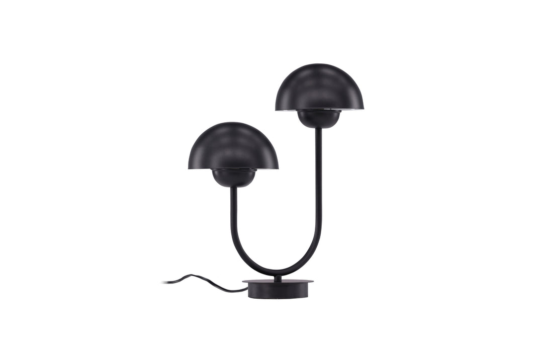 VIND COLLECTION Lyckorna bordlampe sort jern