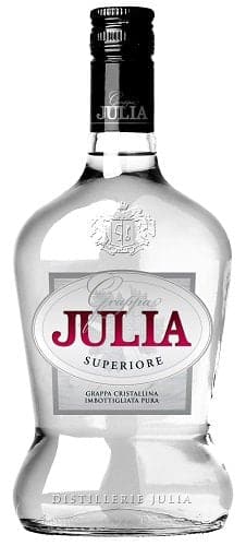 Grappa Julia Superiore Fl 70 ✔ Kæmpe udvalg i  Grappa ✔ Billig fragt og hurtig levering 2 - 5 hverdage - Varenummer: BAR-429812 / Ean: '8000440113089 på lager - Udsalg på Drikkevarer | Vin og champagne | Grappa Spar op til 53% - Over 324 kendte brands på udsalg