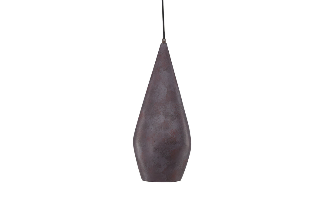 VIND COLLECTION Sandared loftlampe brun polyresin