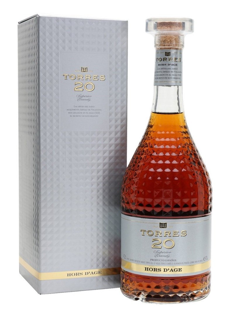 Produktbillede af Torres 20 Hors D age Brandy Fl 70 på tilbud i premium kvalitet