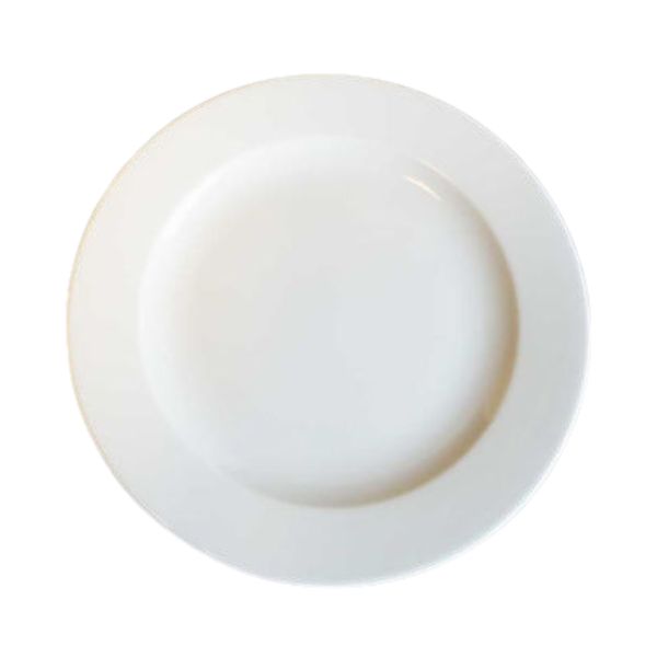 Produktbillede af Amalie Flad Tallerken 24 Cm Hvid på tilbud i premium kvalitet