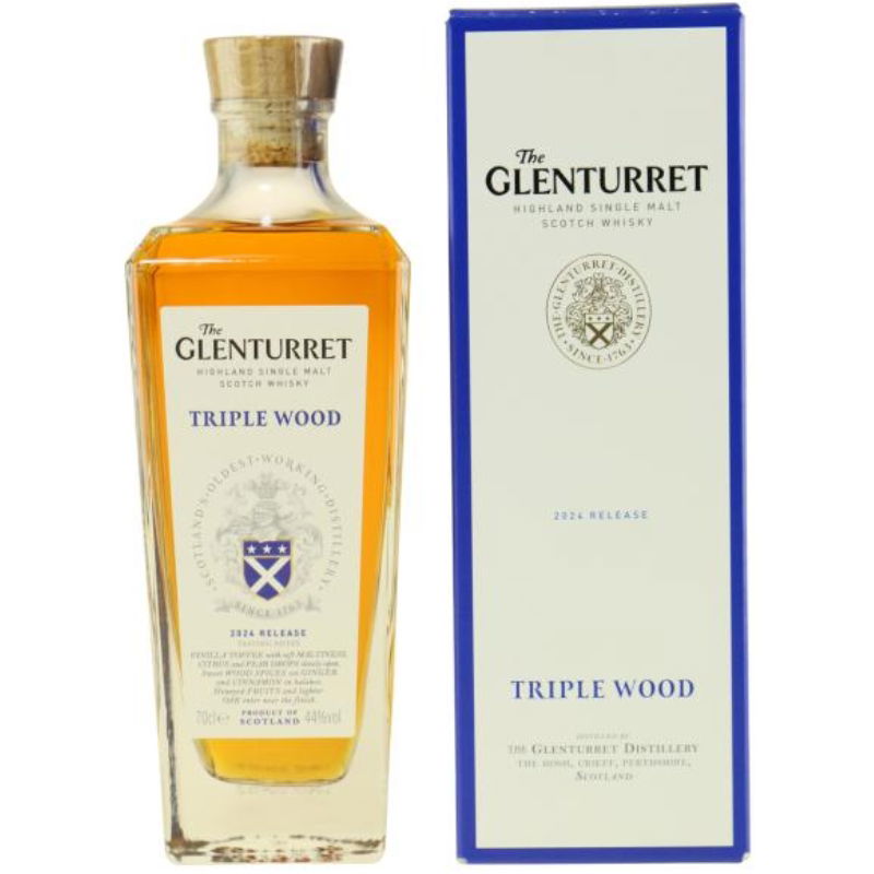 Produktbillede af The Glenturret Triple Wood Release 2024 på tilbud i premium kvalitet
