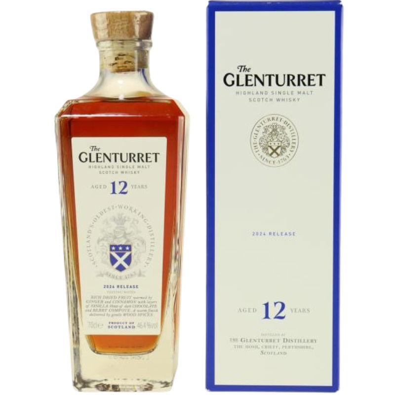 Produktbillede af The Glenturret 12 Years Old Release 2024 på tilbud i premium kvalitet
