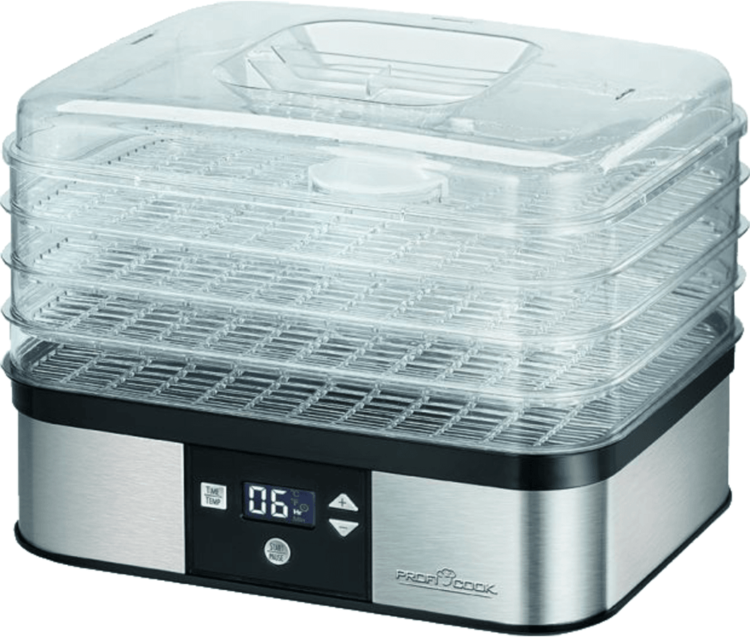 Dehydrator Profi Cook ❤ Stort online udvalg i Profi Cook ❤ Billig fragt og hurtig levering 2 - 5 hverdage ❤ Varenummer: BAR-13262 / Ean: '4006160501117 på lager - Udsalg på Hjem og have | Køkken og spisestue | Køkkenudstyr | Køkkenmaskiner og blendere Spar op til 55% - Over 400 kendte brands på udsalg