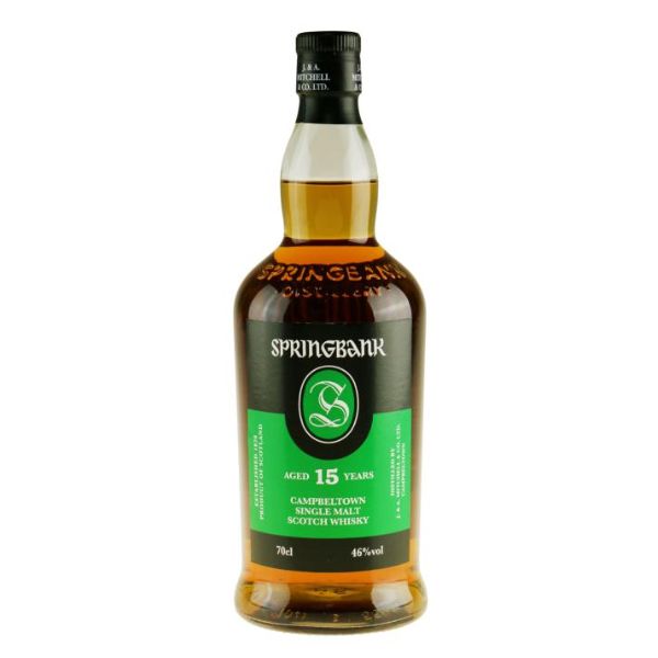 Produktbillede af Springbank 15 Yo Campbeltown Single Malt Fl 70 på tilbud – premium kvalitet og detaljer