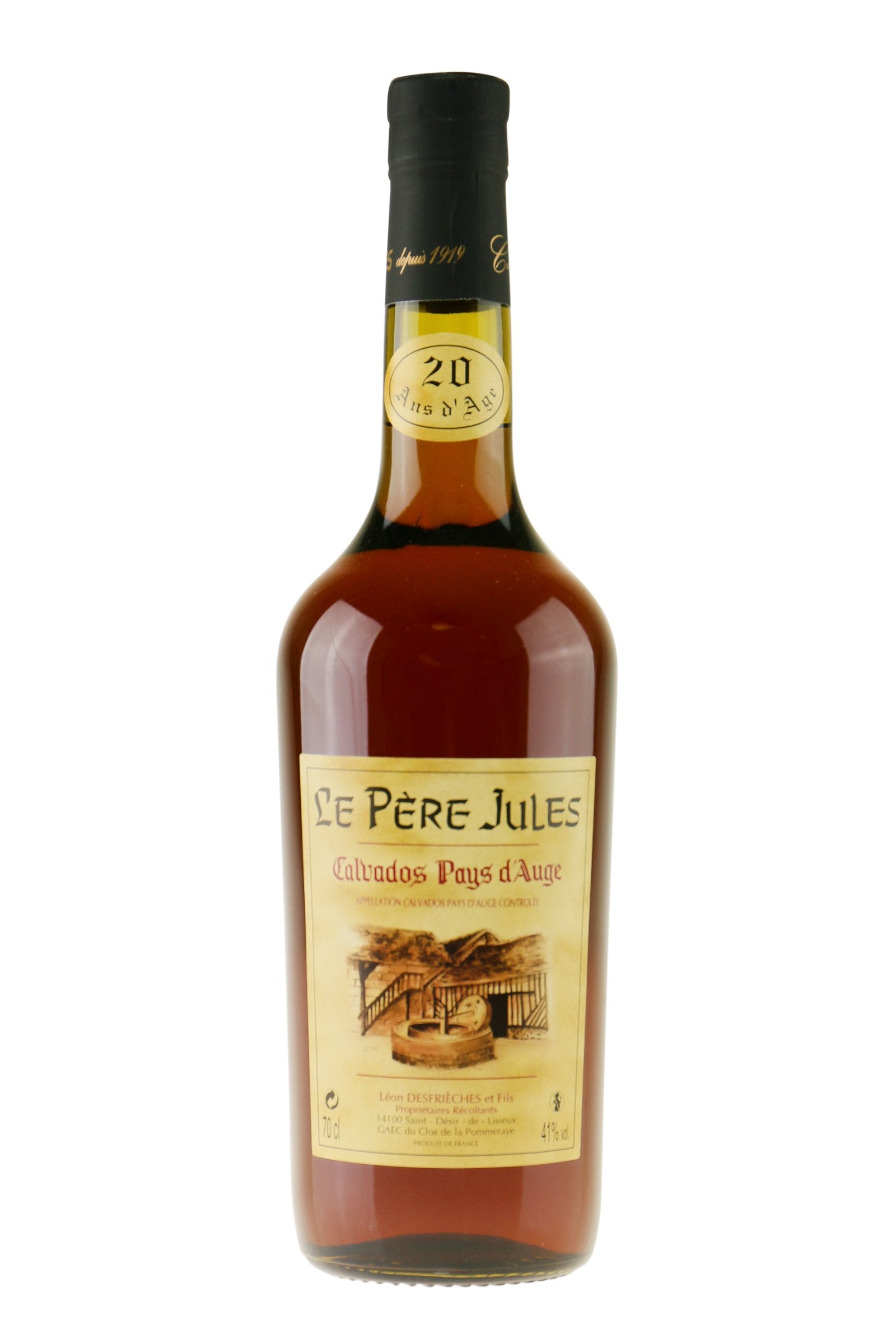 Calvados Le Pere Jules 20 Ans Fl 70 ❤ Kæmpe udvalg i Calvados ❤ Billig fragt og hurtig levering 2 - 5 hverdage - Varenummer: BAR-669326 / Ean: på lager - Udsalg på Drikkevarer Spiritus Calvados Spar op til 58% - Over 360 kendte mærker på udsalg