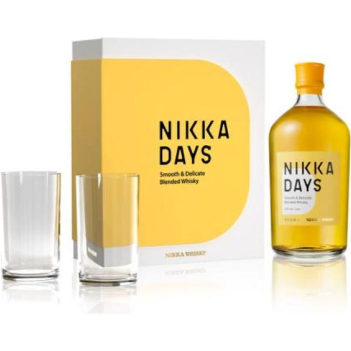 Produktbillede af Nikka Days Kasse m. 2 Glas på tilbud i premium kvalitet