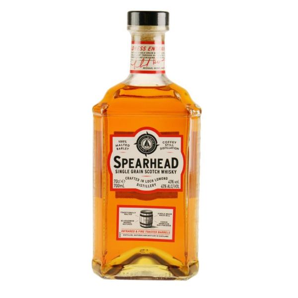 Produktbillede af Spearhead Single Grain Whiskey Fl 70 på tilbud i premium kvalitet