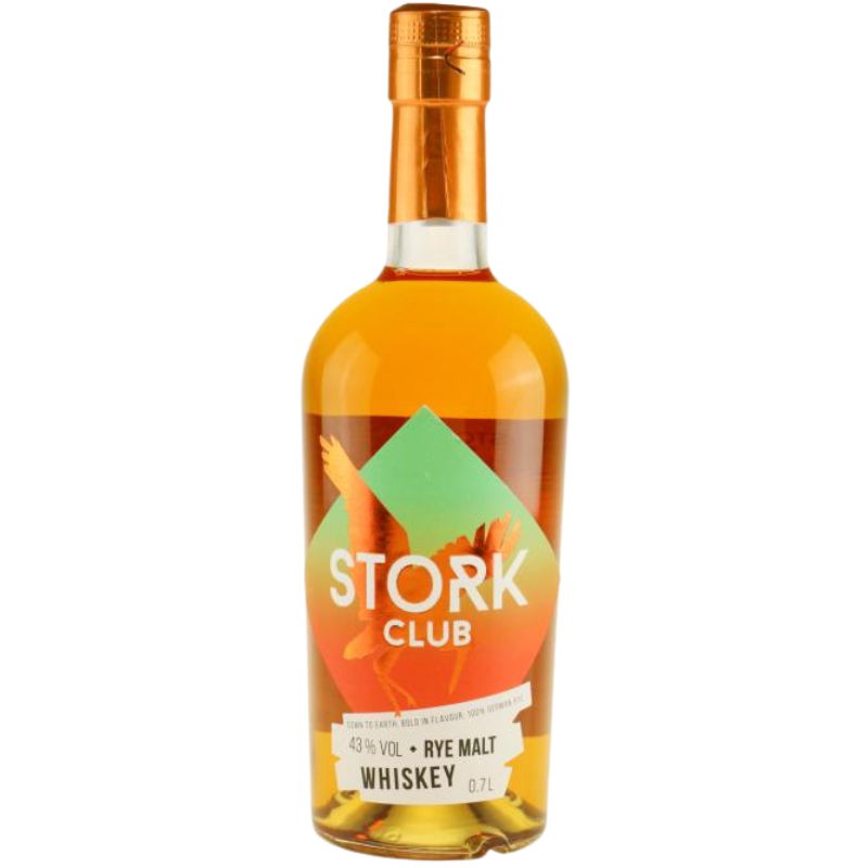 Produktbillede af Stork Club Rye Malt Whiskey på tilbud i premium kvalitet