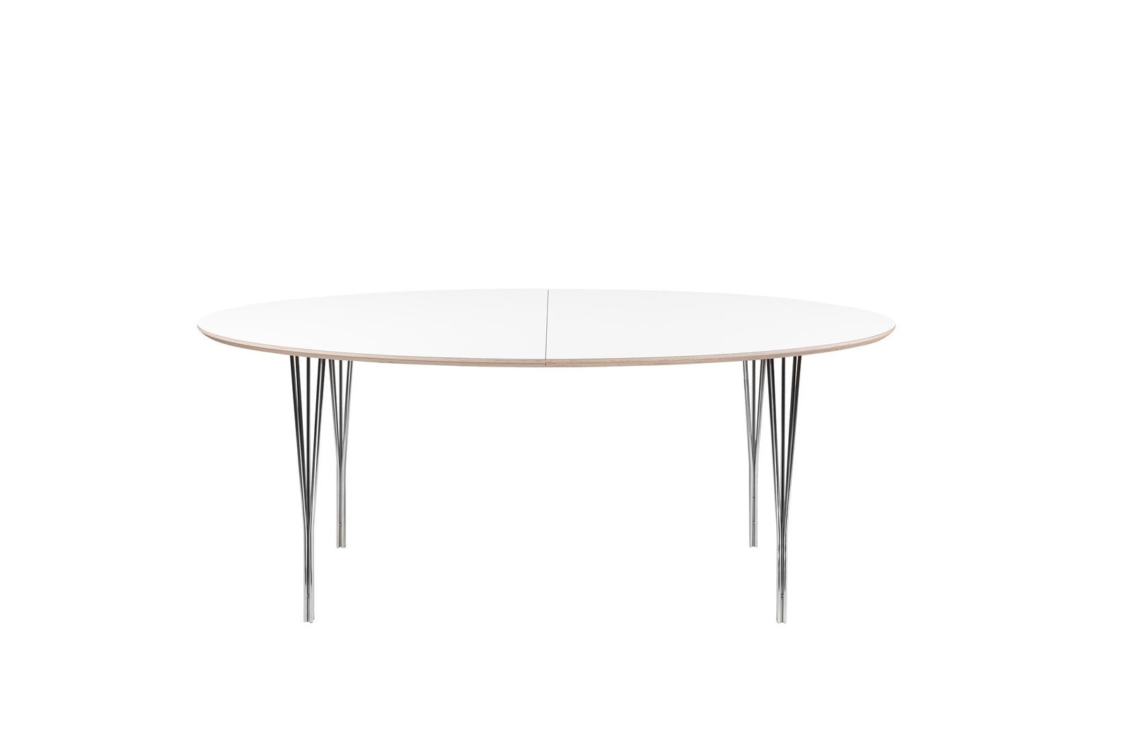 Produktbillede af HASLEV SYMPHONY SPISEBORD 76 KROMBEN 180 i premium kvalitet