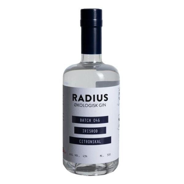 Produktbillede af Radius Gin 046 Irisrod Citronskal Øko Fl 50 på tilbud i premium kvalitet
