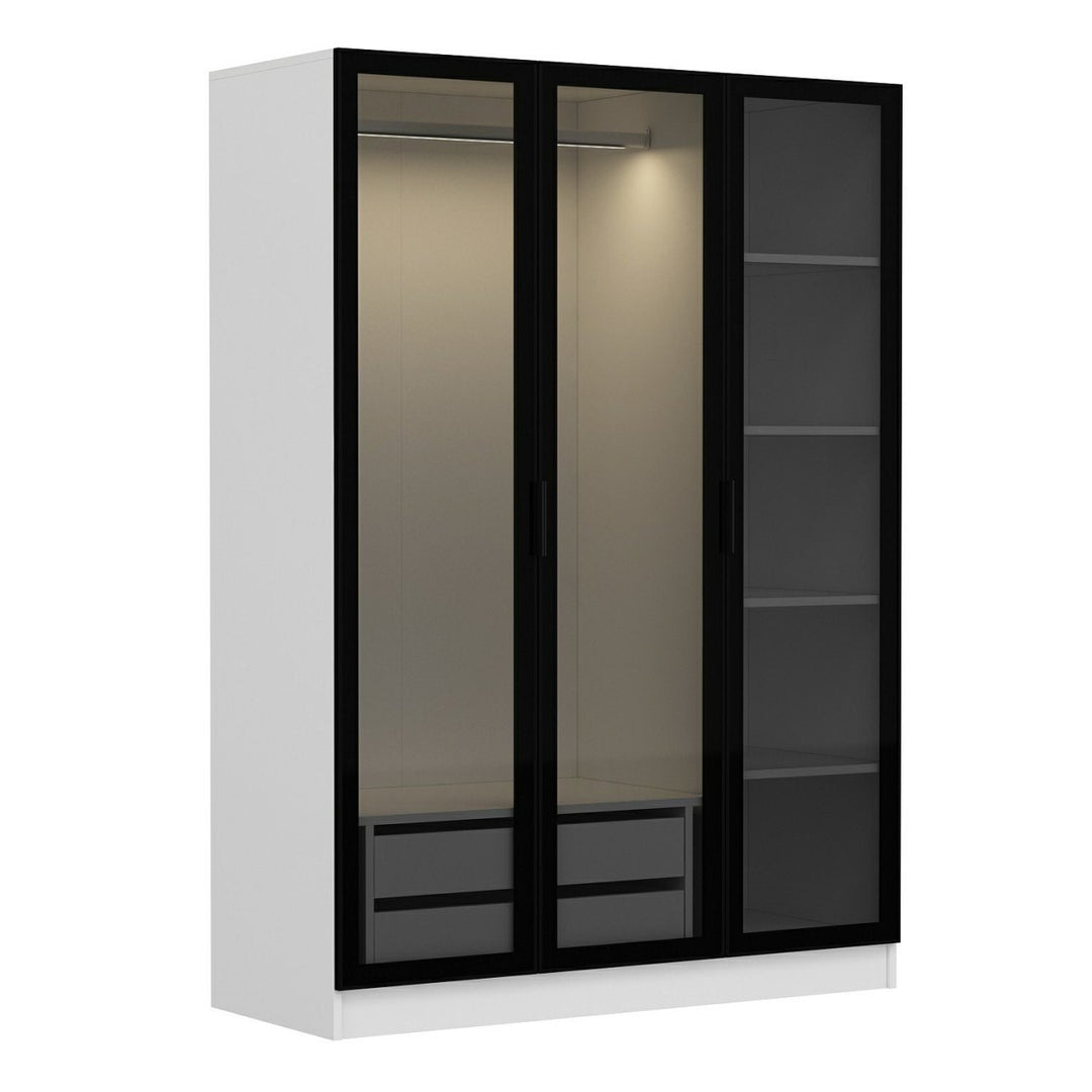 FUNZI LIVING hvid sort 2273 Garderobe