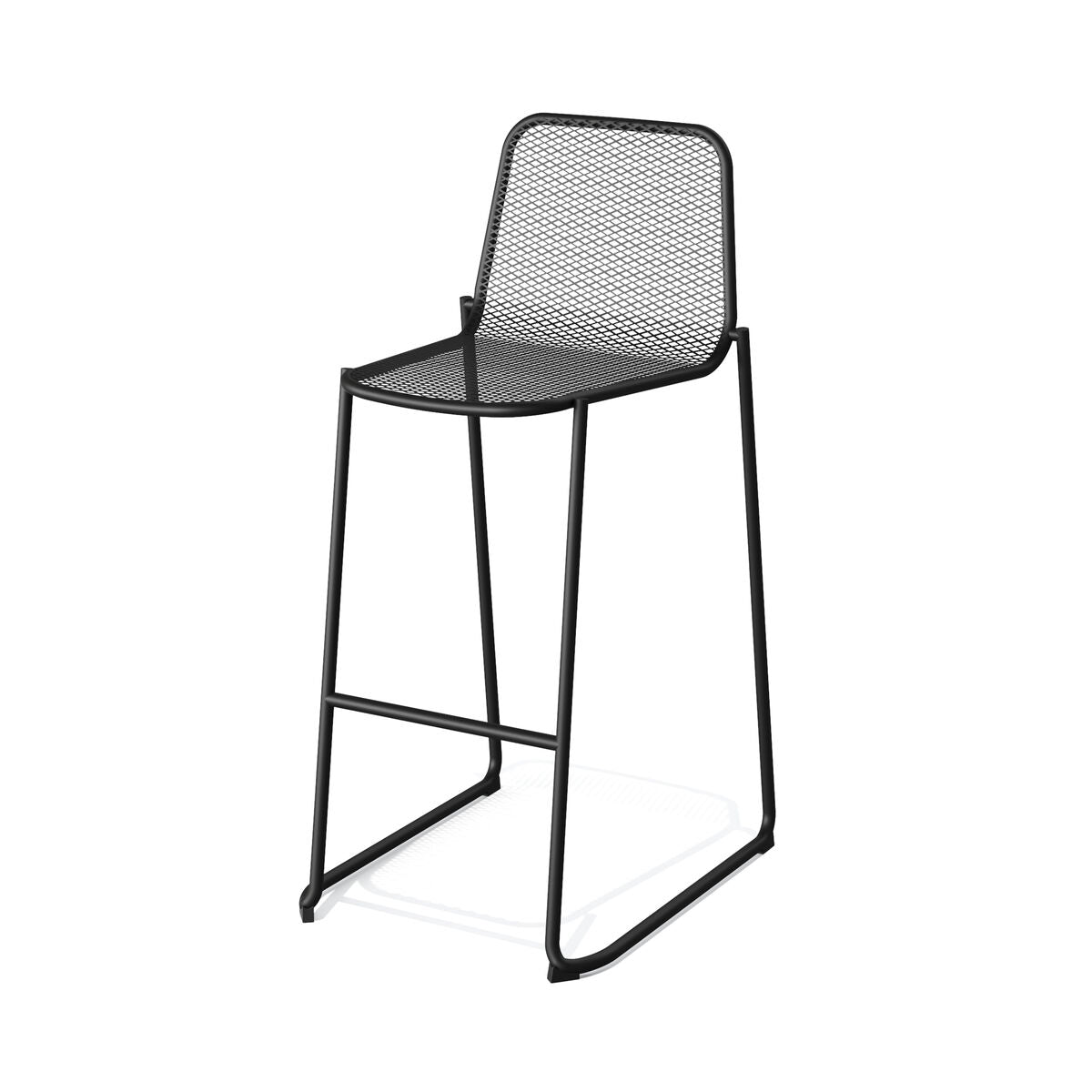 Produktbillede af Mase Stabel Barstol metal Sort på tilbud